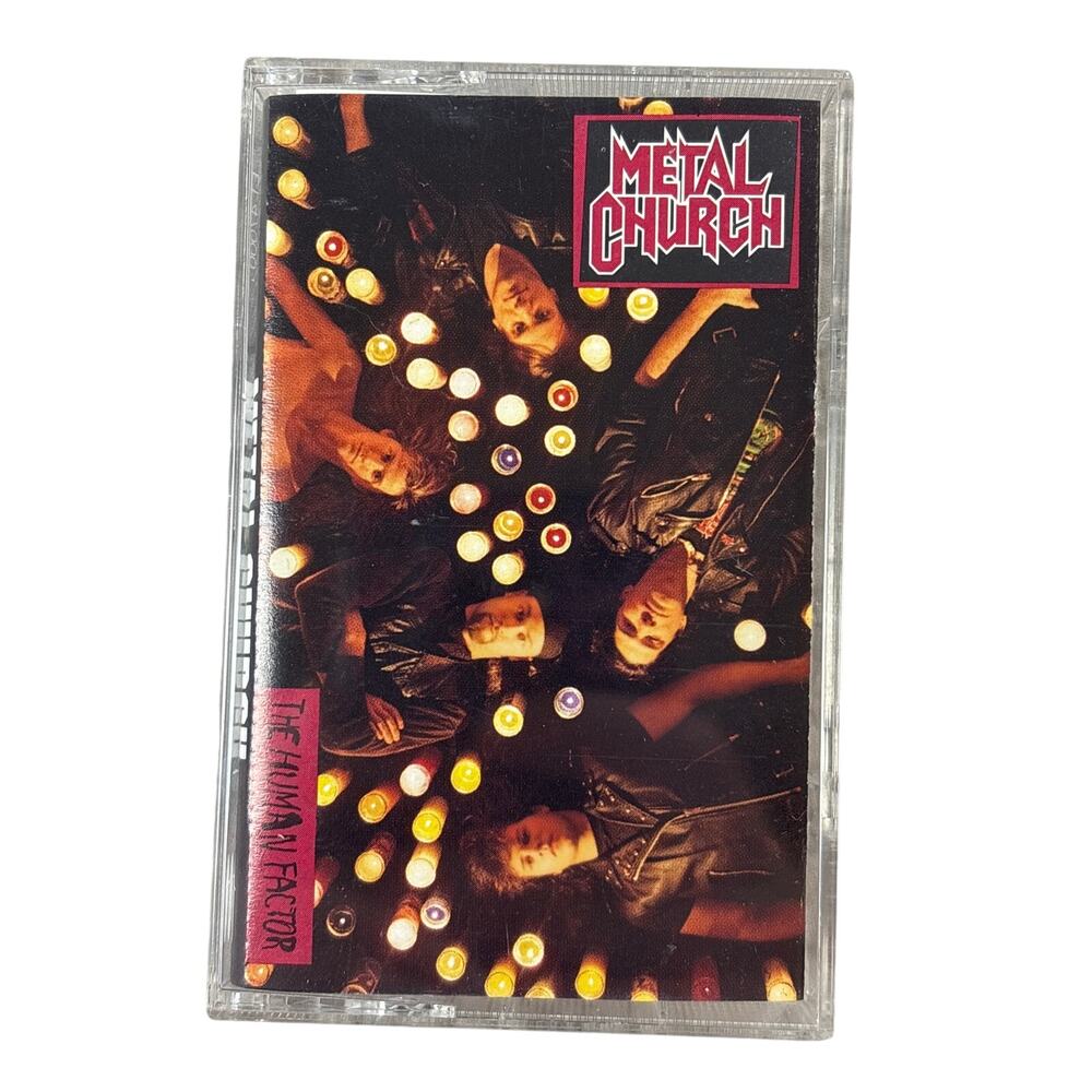 Metal Church: The Human Factor 1991 Epic Records Cassette Thrash Metal tape
